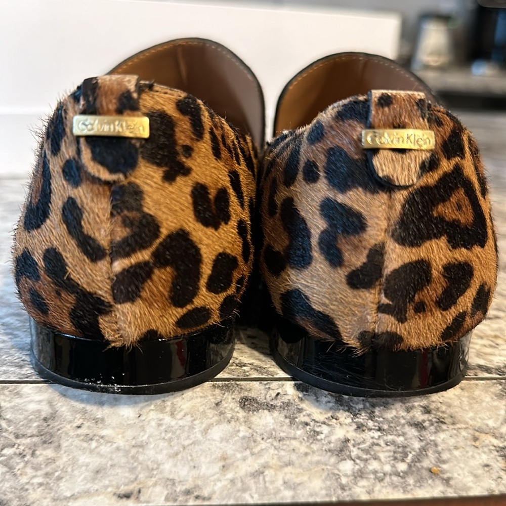 Calvin Klein leopard loafers - Picture 6 of 9